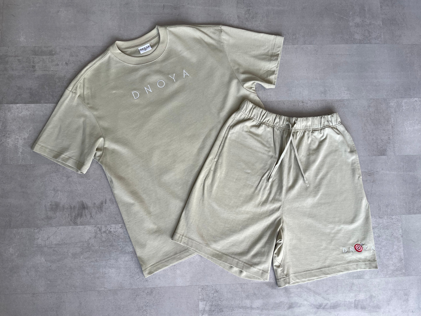 Oversized short pants set Green