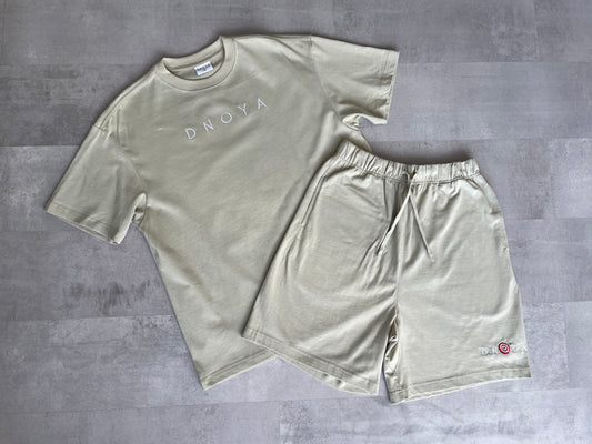 Oversized short pants set Green