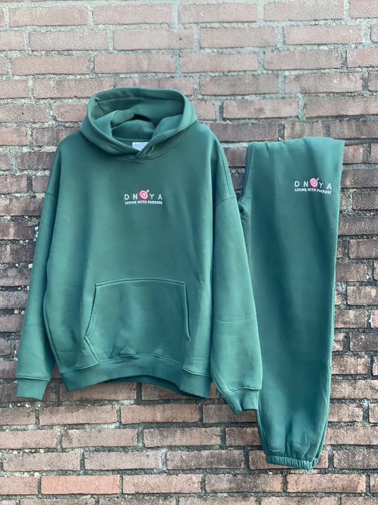 Basic jogging suit Green