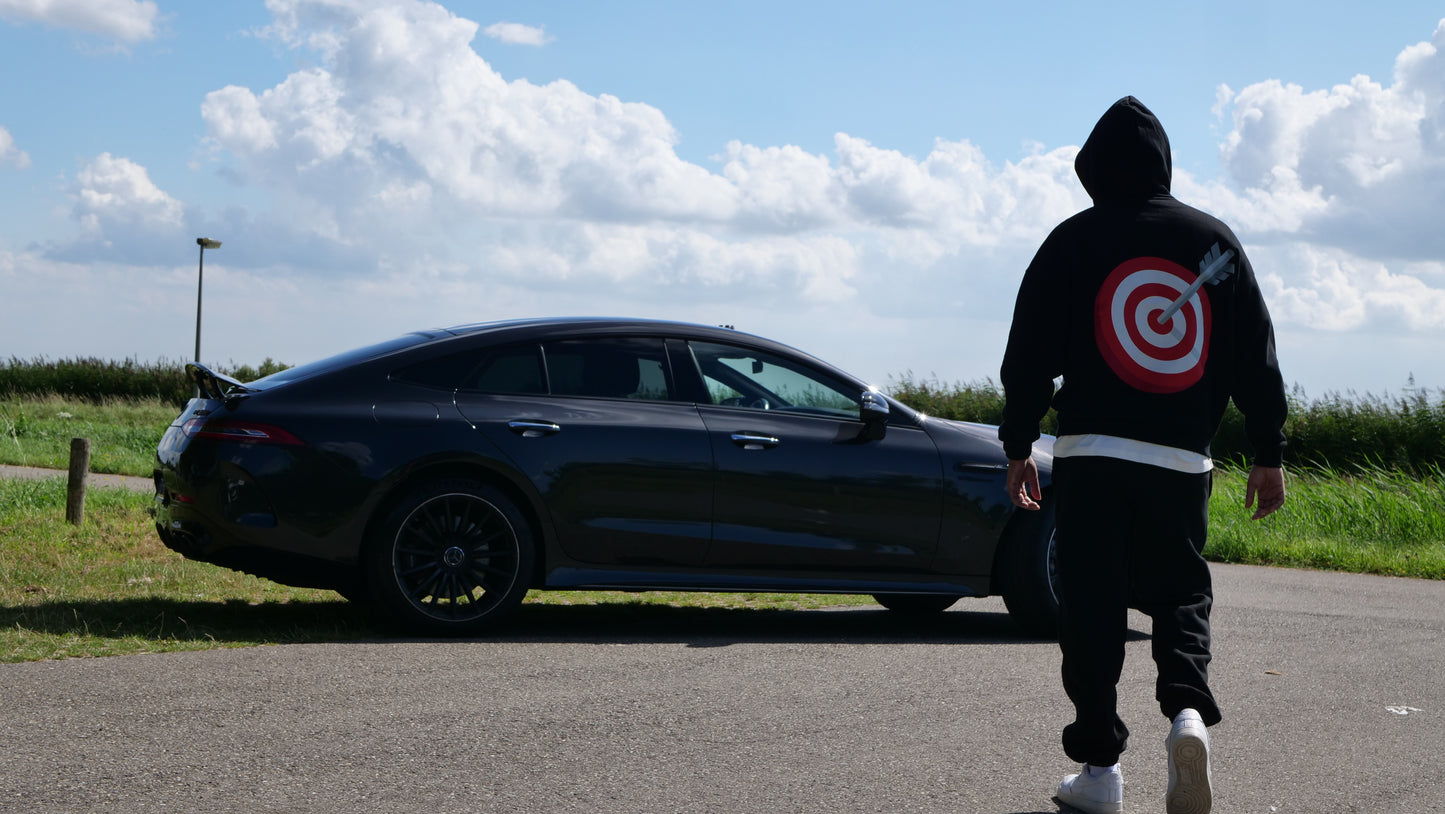 Basic Hoodie Suit Black