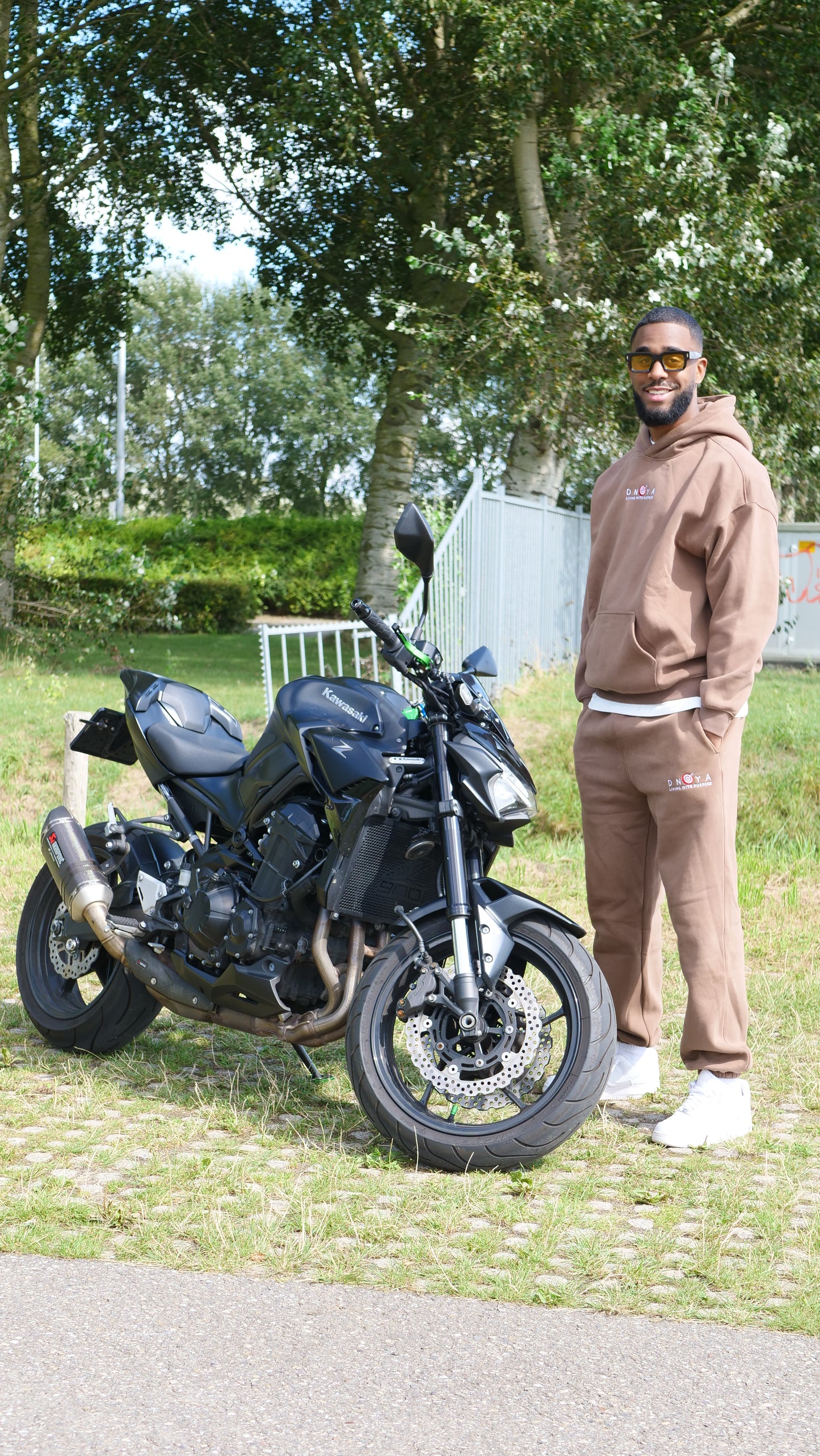 Basic jogging suit Brown
